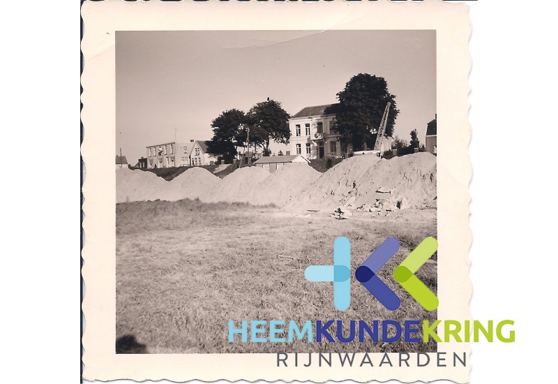 Lobith 1974 Bouw Tunnel Transsedijk -Komstraat (1)